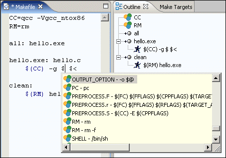 Makefile               editor