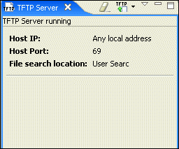 TFTP Server view