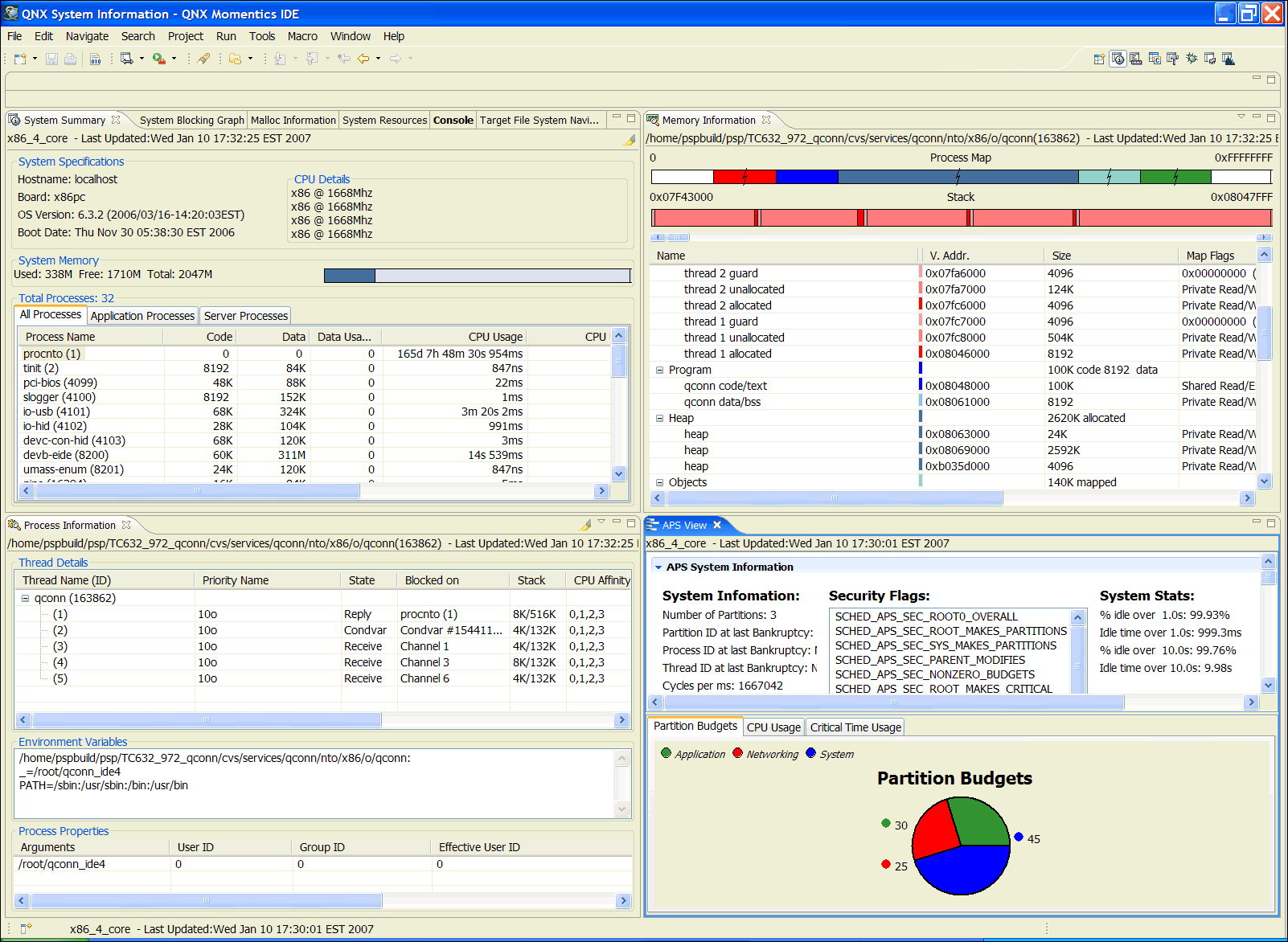 System Information Perspective