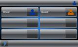 QNX CAR Infotainment showing User Configurable Gadgets
